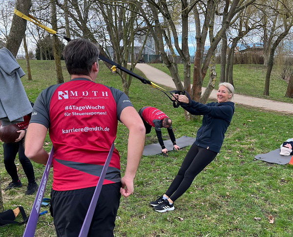 Teambuilding Lauftraining - Magdeburg Steuerberater